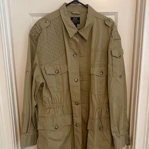 Men's Olive Military Field Jacket